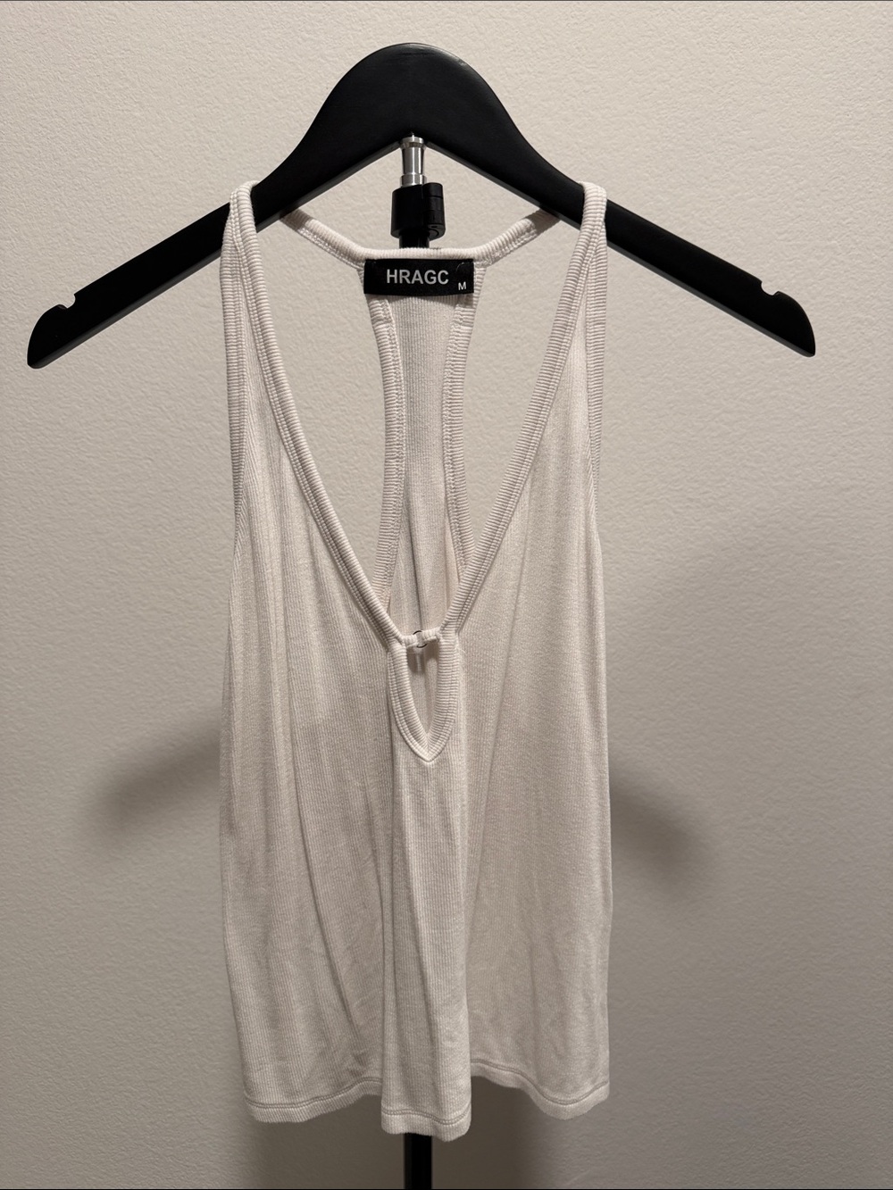 White Tank Top - Sleeveless V-Neck Women's Top